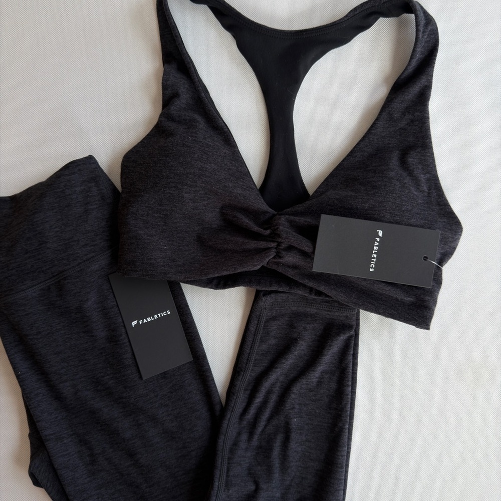 NWT Fabletics HeatherFlex High-Waisted Legging - Picture 5 of 5